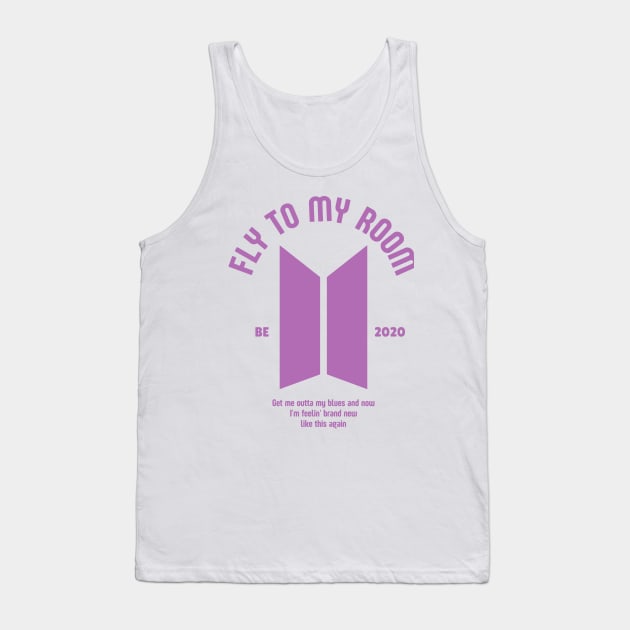 Fly to My Room - BE Tank Top by Millusti